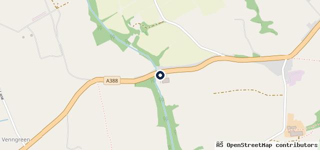 Map showing the location of W.Sanders & Son