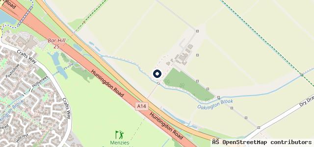 Map showing the location of WFL Storage and Recovery