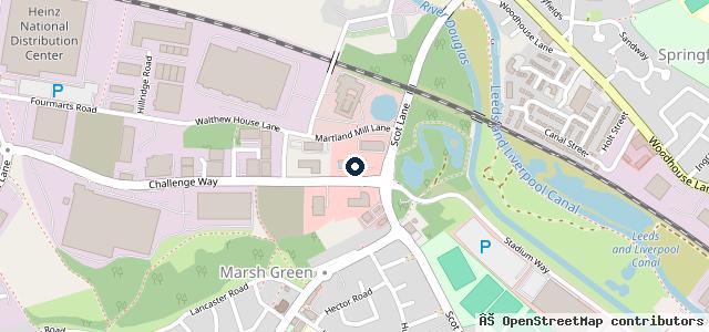 Map showing the location of Johnsons Honda Wigan
