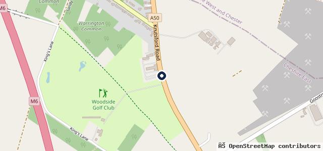 Map showing the location of Windyridge Garage
