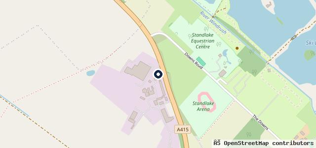Map showing the location of Witney Vehicle Repairs Ltd