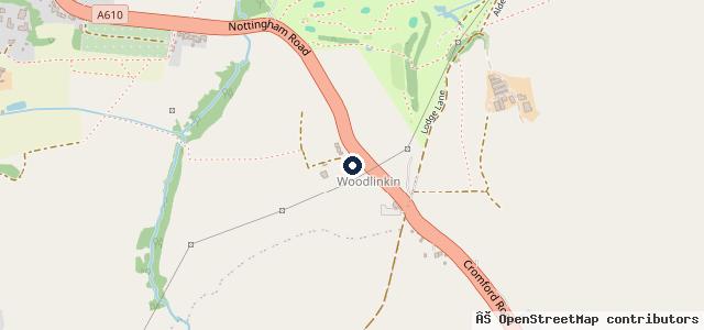 Map showing the location of Woodlinkin Citroën Centre - Citroen, Peugeot & VW Specialist Nottingham