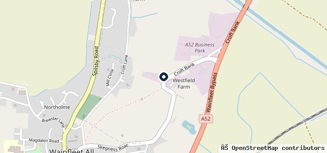 Map showing the location of XL Garage