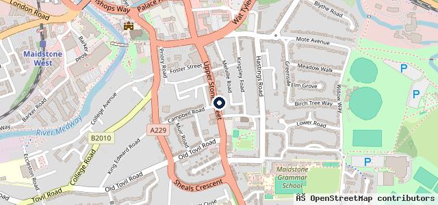Map showing the location of Inta Motorcycle Services Ltd