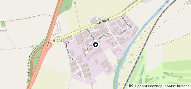 Map showing the location of Close Garage