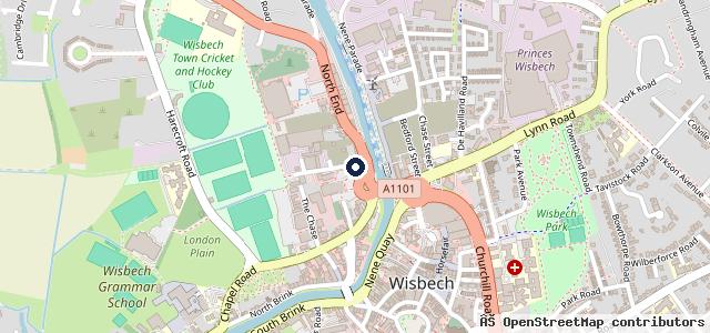 Map showing the location of Yori’s Tyres Ltd