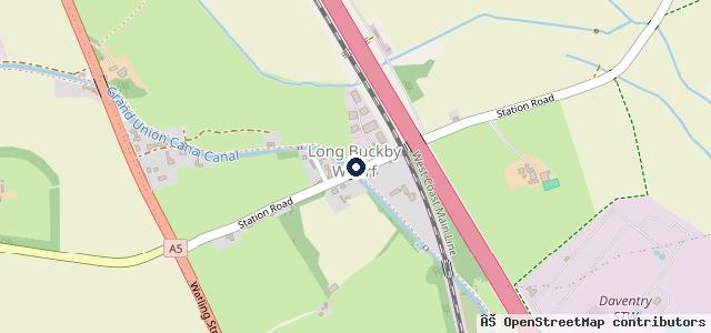 Map showing the location of Heart Of England Motorhomes Service Centre Ltd