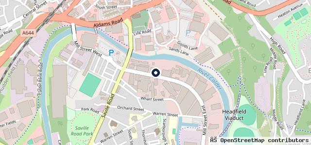 Map showing the location of A & A Auto's