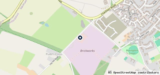 Map showing the location of DTM Tyres LTD | Bovingdon