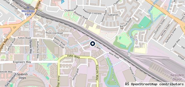 Map showing the location of AGA Motors
