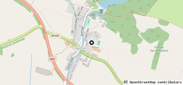 Map showing the location of Pod Point Charging Station
