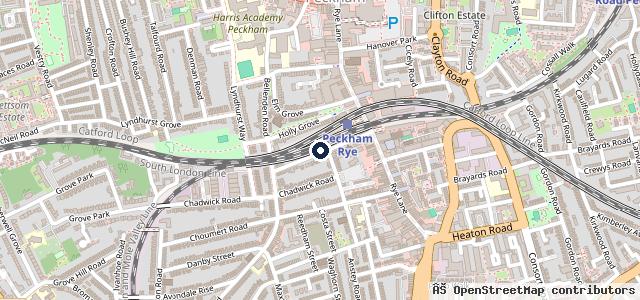 Map showing the location of N E M