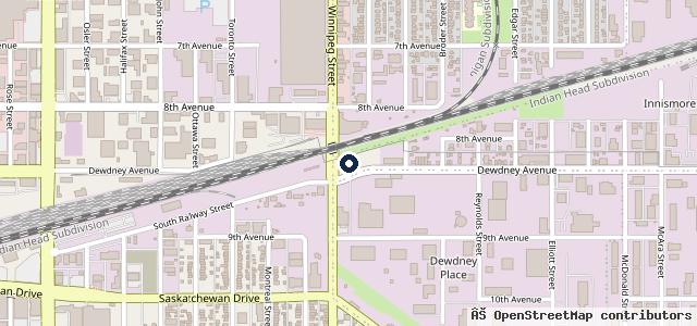 Map showing the location of Caa Car Care Centre (caa Owned Facility)