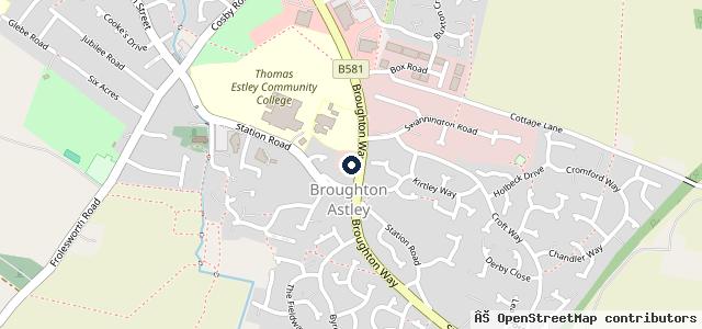 Map showing the location of Ahgv Repairs And Maintenance Ltd