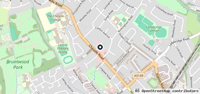 Map showing the location of Alan Thompson Motor Engineers Ltd