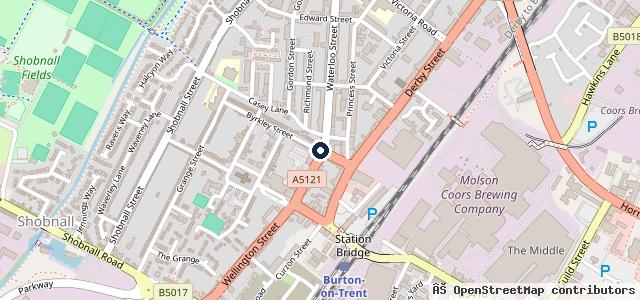 Map showing the location of A L I Autos