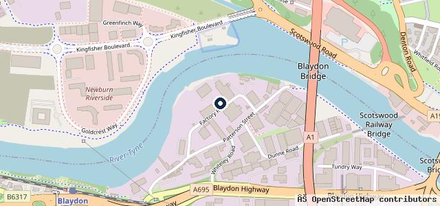 Map showing the location of As Motor Repairs