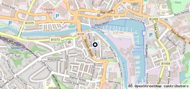Map showing the location of Chancery Garage