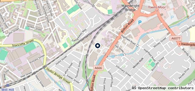 Map showing the location of Autoworks Repair