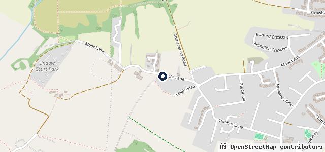 Map showing the location of Bennett Auto Repairs