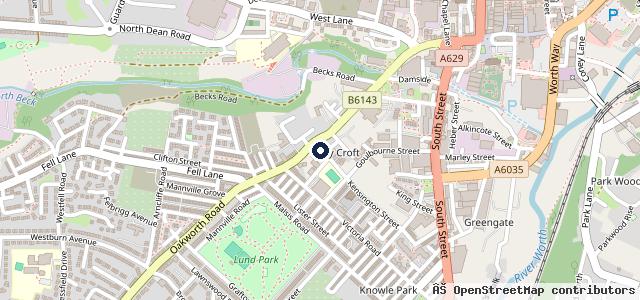 Map showing the location of KS Auto's &amp; Diagnostics