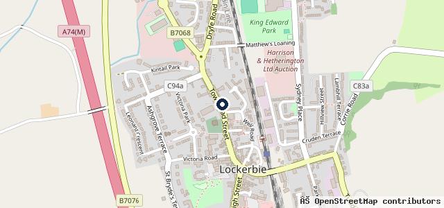 Map showing the location of Carzone Garage Ltd