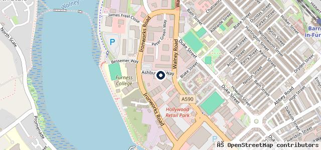 Map showing the location of Chris Ritchie Garage Services Ltd