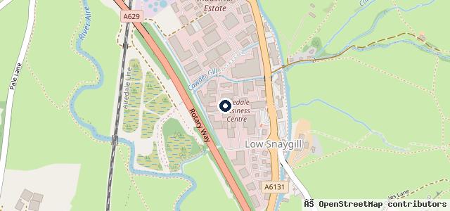 Map showing the location of Rkb Electrical Ltd