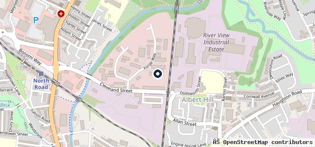 Map showing the location of Andy Harland Motor Services Ltd
