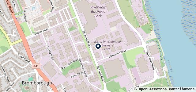 Map showing the location of A1 Car and Commercial Vehicle Services