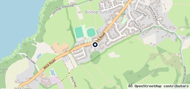 Map showing the location of F E Brent & Sons