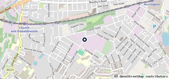 Map showing the location of Fairfield Auto Repairs