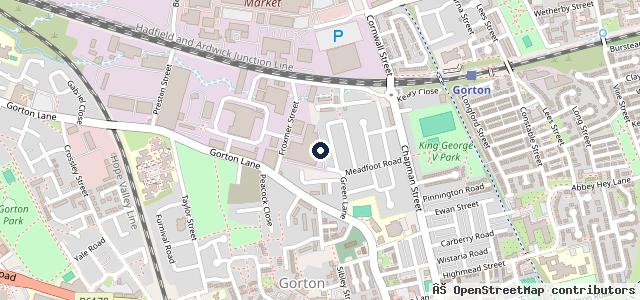 Map showing the location of Ba Cars (Mcr) Ltd