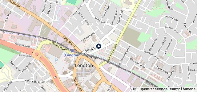 Map showing the location of Fenton Motor Services