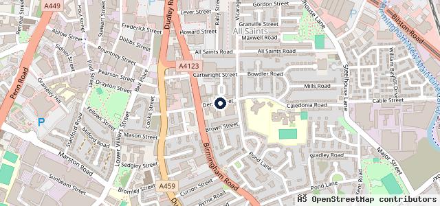 Map showing the location of Frank Guest Motor Repairs.