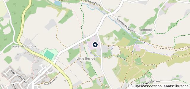 Map showing the location of Autotek South West