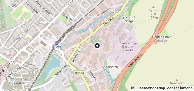 Map showing the location of Gold R V Sales & Service Ltd
