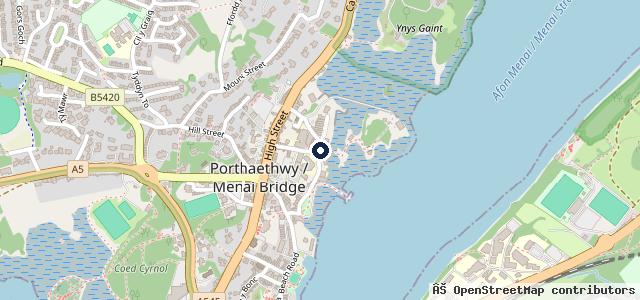 Map showing the location of Grease Monkey