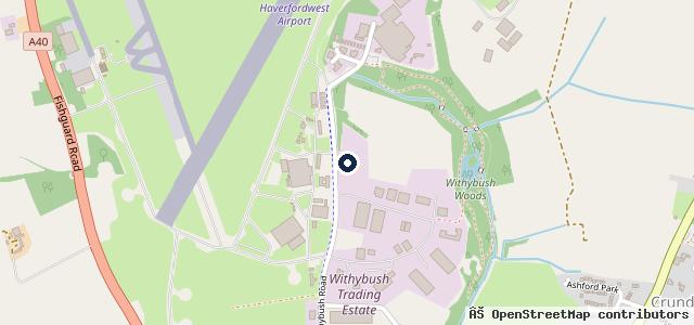 Map showing the location of Greens Motors