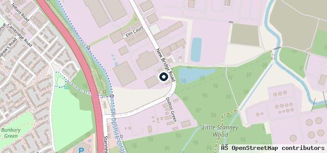 Map showing the location of Harper Autos