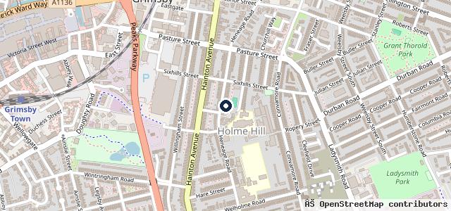 Map showing the location of Heneage Cars