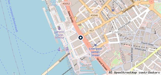 Map showing the location of Crosby Park Garage | Liverpool