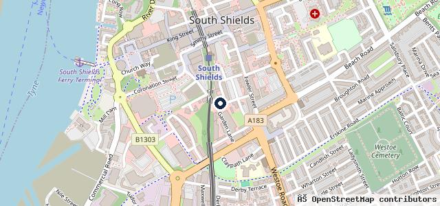 Map showing the location of Leighton Motors