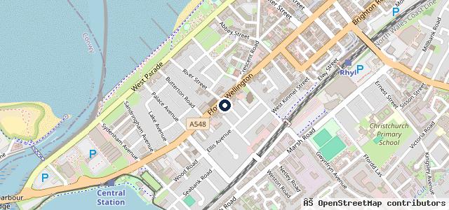 Map showing the location of Brig-Y-Don Commercials
