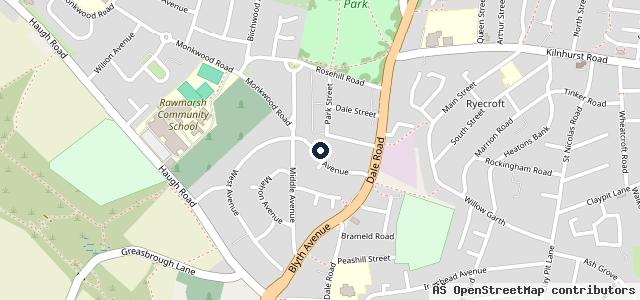 Map showing the location of M H Recovery