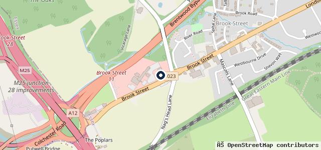Map showing the location of Toomey Motor Group | Rochford