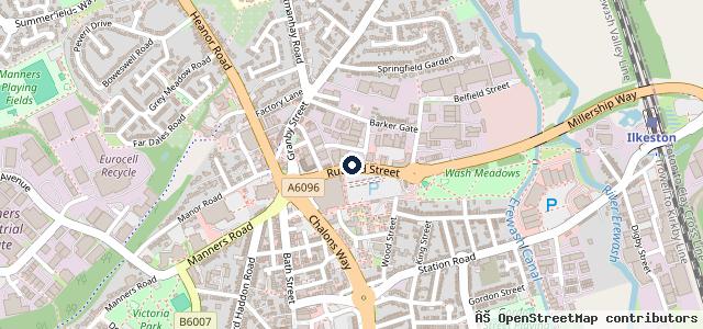 Map showing the location of Mark Lightfoot Ltd