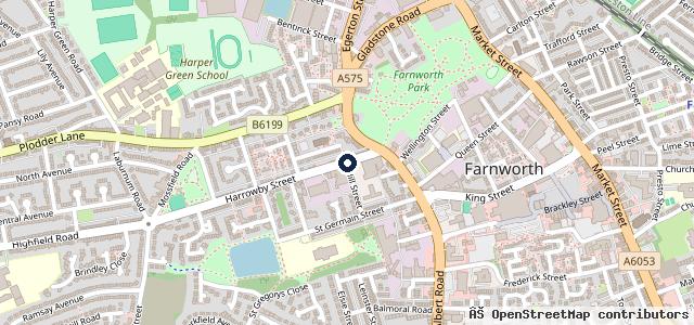 Map showing the location of Newton Autos