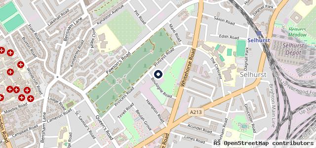 Map showing the location of Marathon Motor Works
