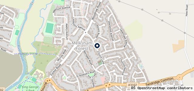 Map showing the location of Blackwood Automotive LTD